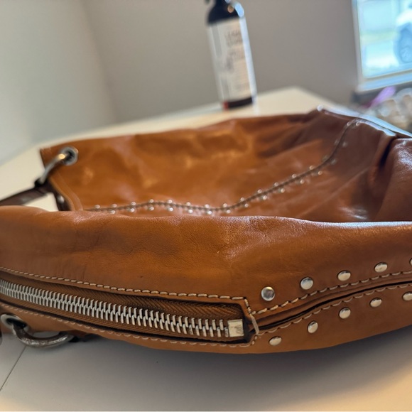 Michael Kors Astor Leather Hobo Shoulder Bag - Picture 8 of 17